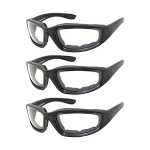 OWL Gafas de equitación acolchadas lentes transparentes_1