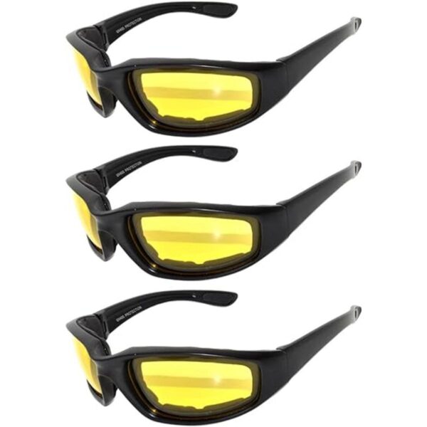 OWL Gafas de equitación acolchadas Lente amarilla_1