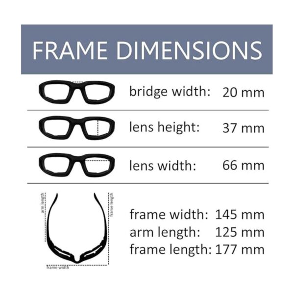OWL Gafas de equitación acolchadas Lente amarilla_5