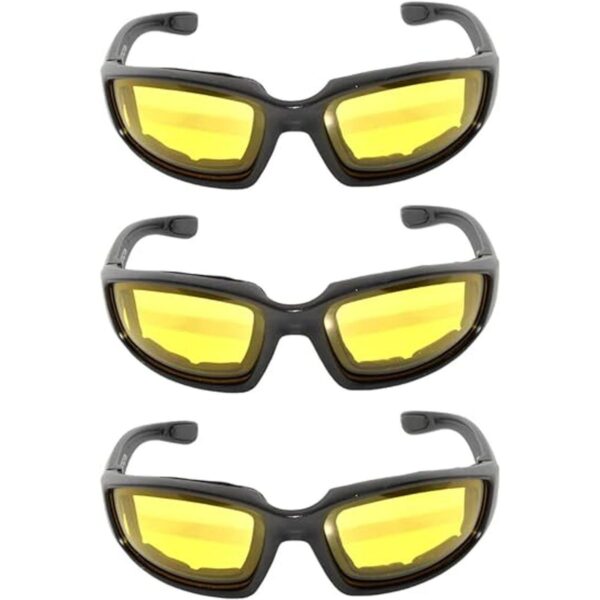 OWL Gafas de equitación acolchadas Lente amarilla_2
