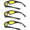 OWL Gafas de equitación acolchadas Lente amarilla_3