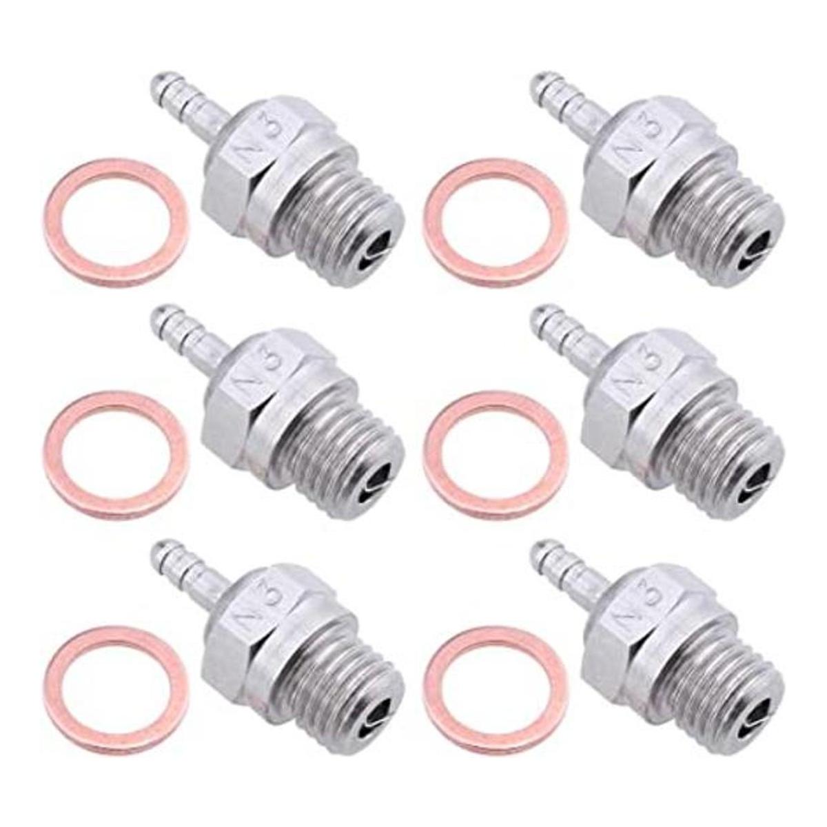 Hobbypark 70117H Hot Glow Plug N3 No. 3 Spark Nitro Engine