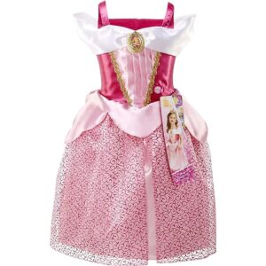 Disney Disfraz de princesa Aurora vestido brillante_1
