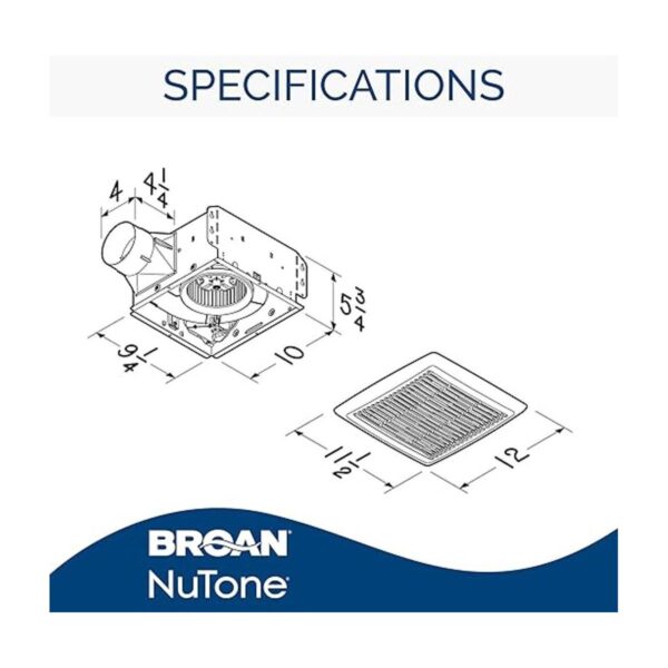 BroanNuTone AE110 Invent Energy Star Ventilador de_2