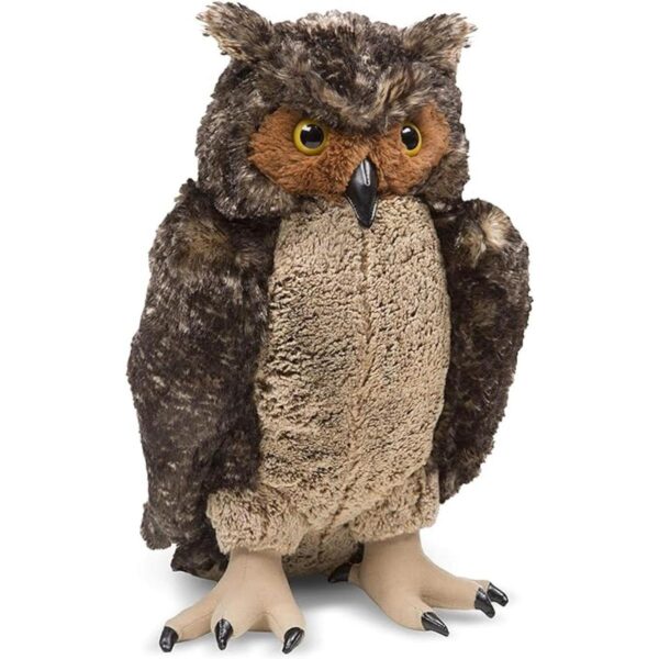 Peluche de búho gigante Melissa Doug muy realista 17_2