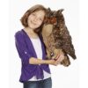 Peluche de búho gigante Melissa Doug muy realista 17_1