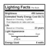Bioluz A19 ECO Series paquete de 6 bombillas de LED