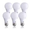 Bioluz A19 ECO Series paquete de 6 bombillas de LED