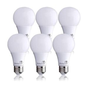 Bioluz A19 ECO Series paquete de 6 bombillas de LED