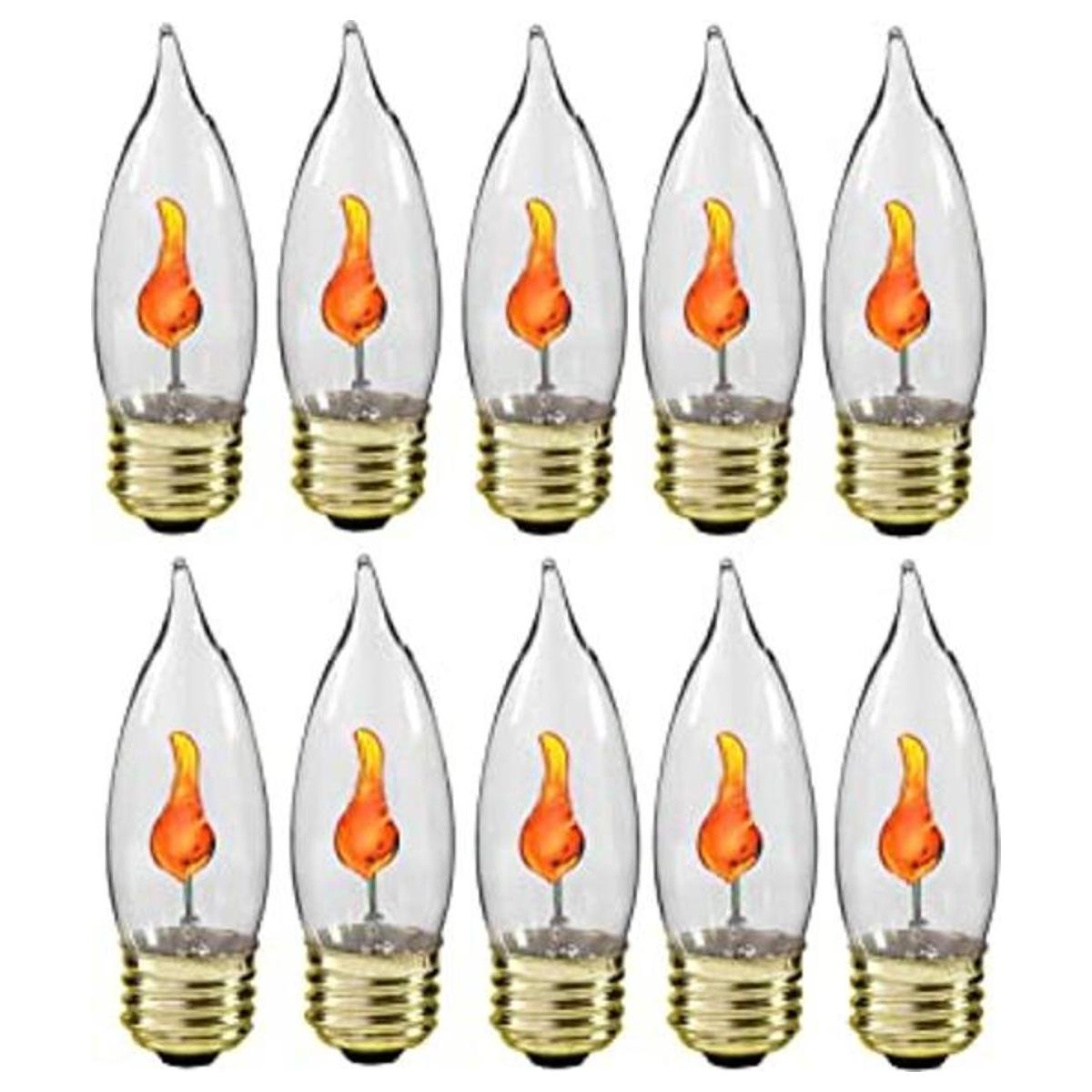 Creative Hobbies Bombilla de llama parpadeante de 3 W
