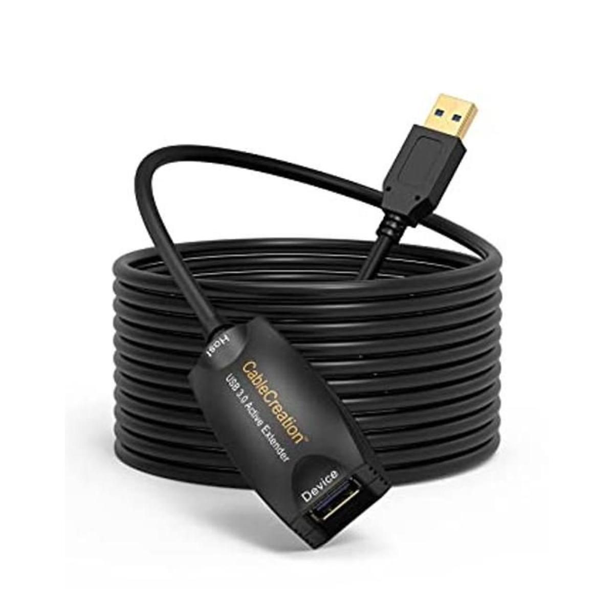 CableCreation Cable de extensión USB 3.0 activo de 16.4