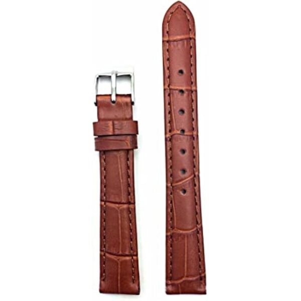 Correa de reloj de piel auténtica de cocodrilo de 0.551_1