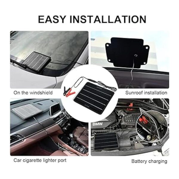 ECOWORTHY Batería solar para auto 12 voltios 5 vatios_5