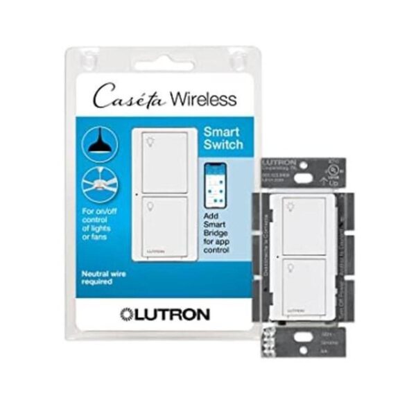 Lutron Caséta Interruptor inteligente para hogar_1