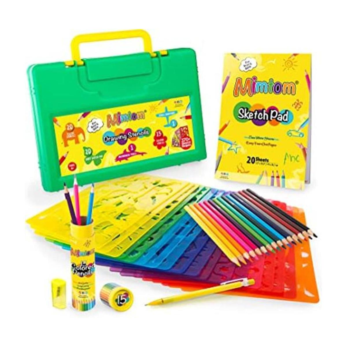 Set de plantillas de dibujo para niños Mimtom 58