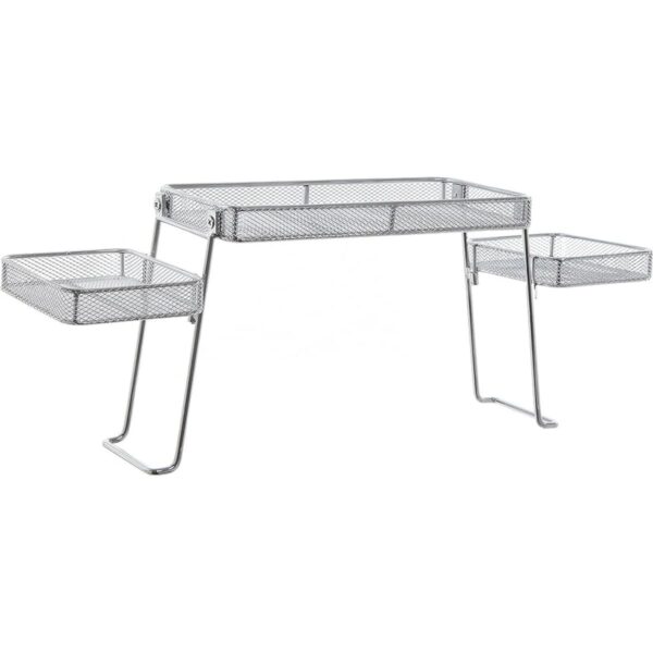 MyGift Chrome Plated Metal Over The Sink Organizer with 3_3