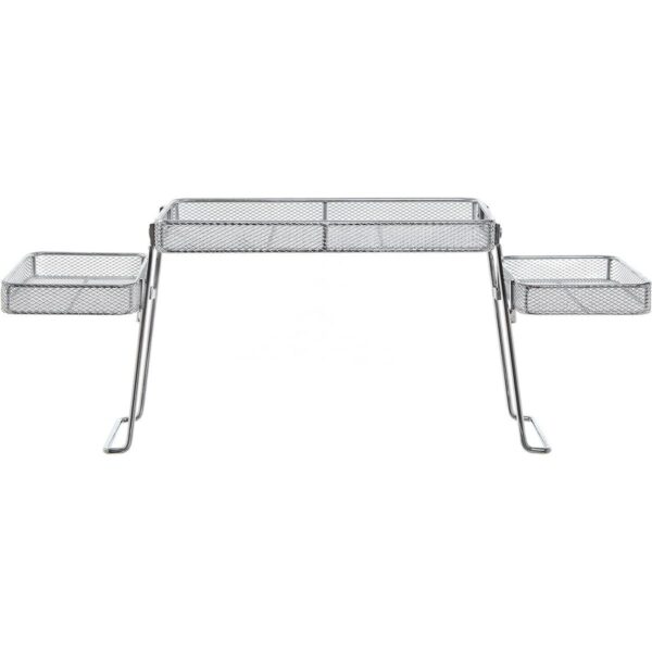 MyGift Chrome Plated Metal Over The Sink Organizer with 3_4