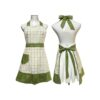 Bonito y único diseño para mujeres y niñas delantal retro_2