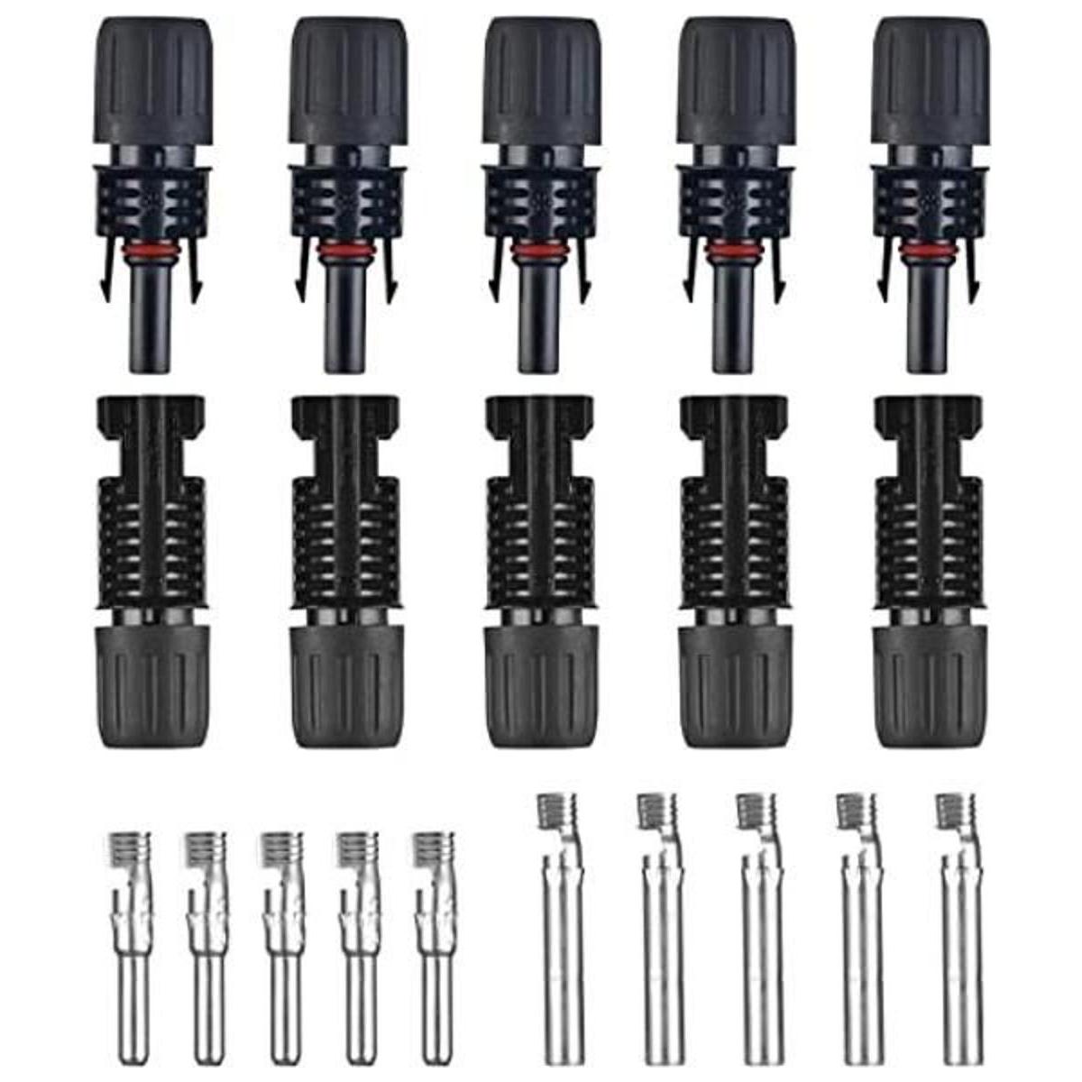 HQ MC4 conectores de cables machohembra de panel solar