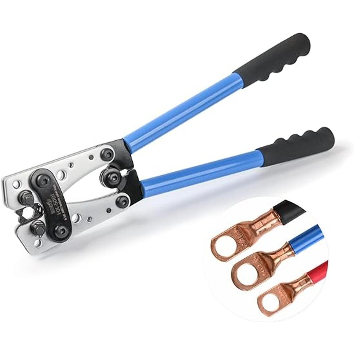 IWISS Herramienta de prensado de cable para terminales de