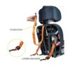 KidsEmbrace elevador de asiento para automóvil con arnés_5