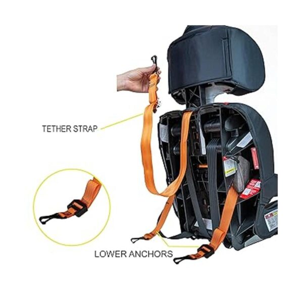 KidsEmbrace elevador de asiento para automóvil con arnés_5