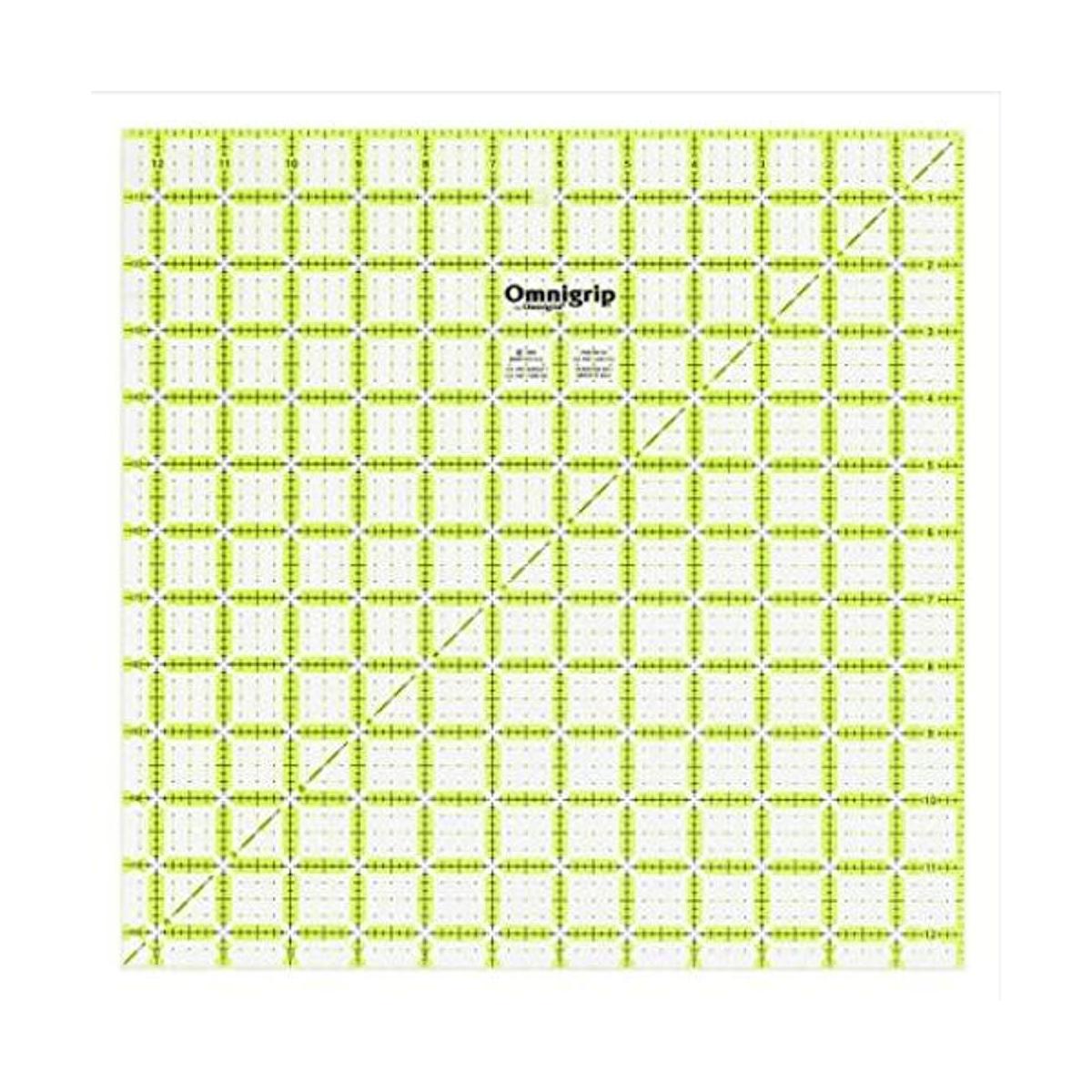 Omnigrid Neon Omnigrip Regla de acolchado de 1212 x
