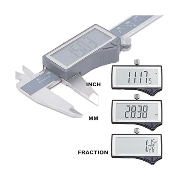 Clockwise Tools DCLR0805 Calibrador digital electrónico_2