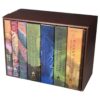 Juego de libros de Harry Potter 1 a 7 en baúl de juguete_3