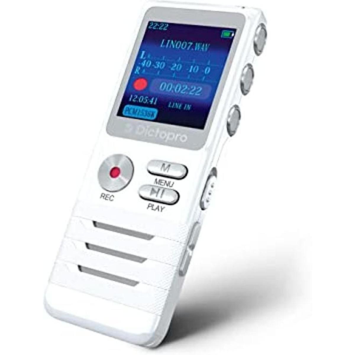 Dictopro Grabador de voz activado digital grabación con