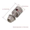 BQLZR collar acero inoxidable varilla de empuje RC Barco