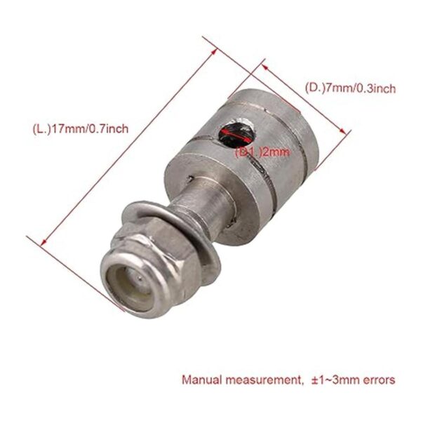 BQLZR collar acero inoxidable varilla de empuje RC Barco