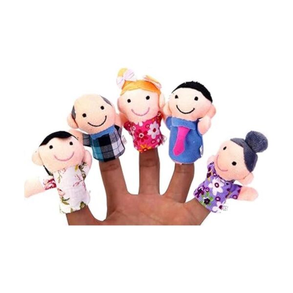 Juego de marionetas de dedo juego de 20 piezas para la_2