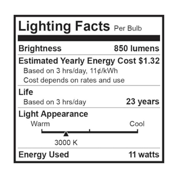 Bioluz LED PAR30 LED de 12w equivalente a 100w 3000k