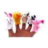 Juego de marionetas de dedo juego de 20 piezas para la_3