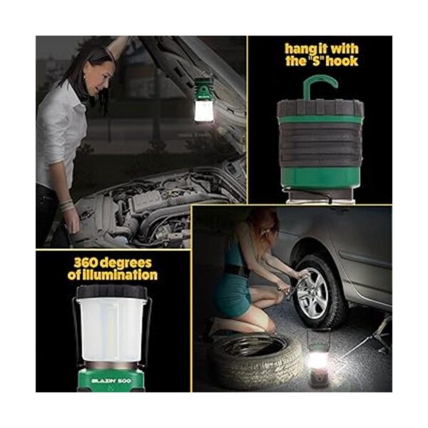 Linterna LED más brillante para campamento y huracán_2