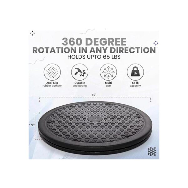 RamPro 1 x 10 pulgadas Rotación mesa giratoria