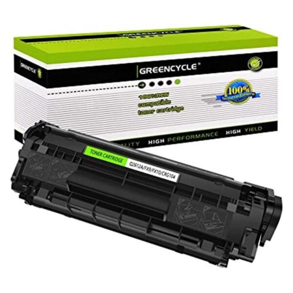 GREENCYCLE Cartucho de tóner negro C104 CRG 104 CRG104 FX9_1