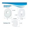 HQRP Kit de filtro de espuma y fieltro compatible con