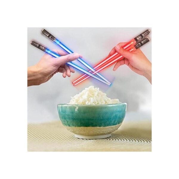 Palillos Chop Sabers Light Up Lightsaber Plástico Rojo y_4