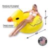 GoFloats Balsa inflable con tubo de fiesta de patos flota_4