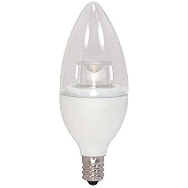 Satco s8951 B11 LED 2700 K candelabro Base foco 45 W_1