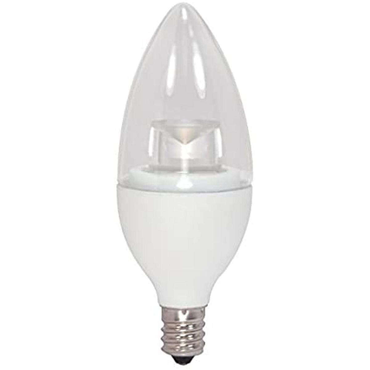 Satco s8951 B11 LED 2700 K candelabro Base foco 45 W