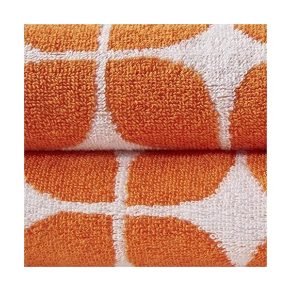 Lita Juego de toallas de baño de algodón tejido jacquard_5