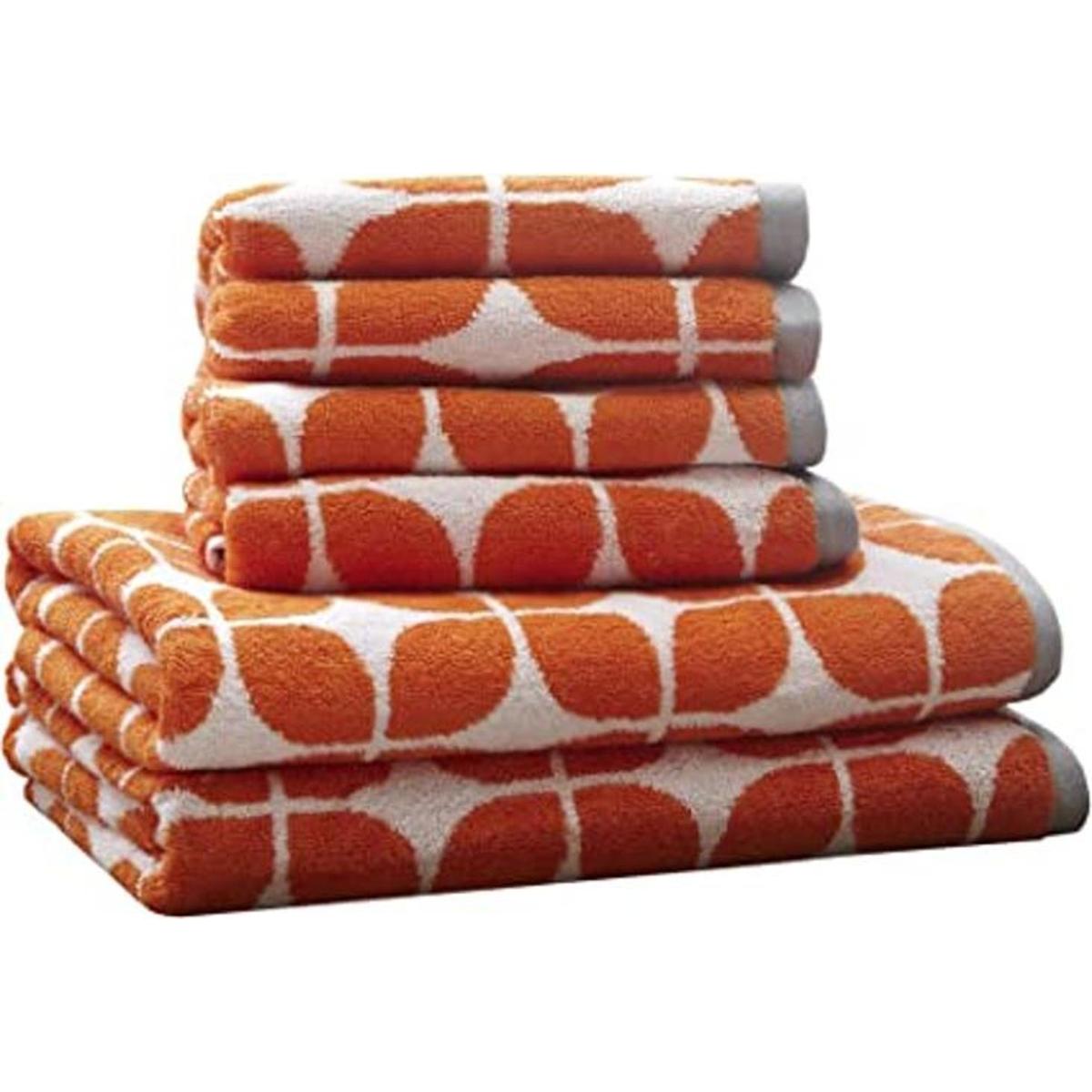 Lita Juego de toallas de baño de algodón tejido jacquard