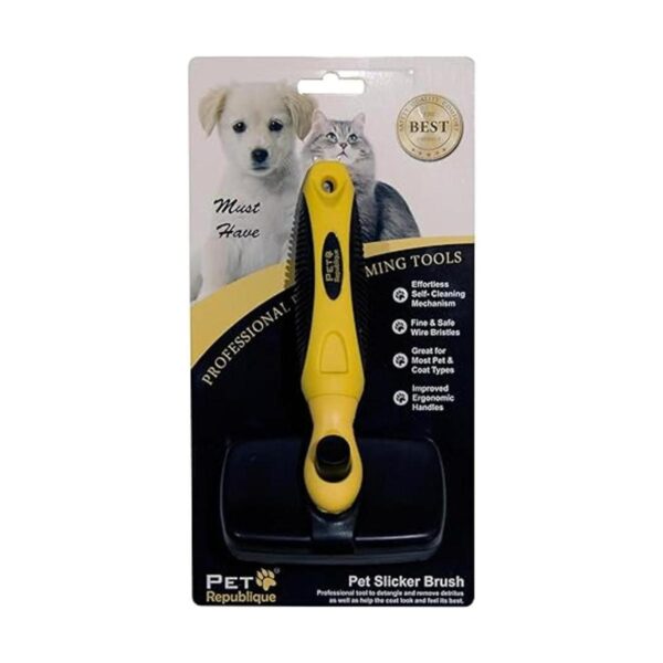 Mascota Republique Slicker Series Cepillo para perros