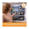 PriorityChef Juego de 5 recipientes para mezclar con tapa_4