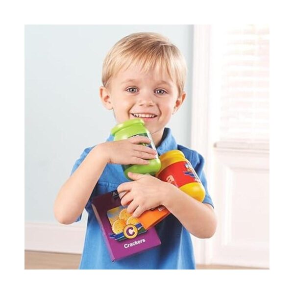 Set de envases de alimentos para aprender el alfabeto 26_5