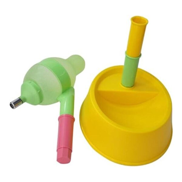 NACOCO Dispensador de agua de pie para mascotas cuenco de_2