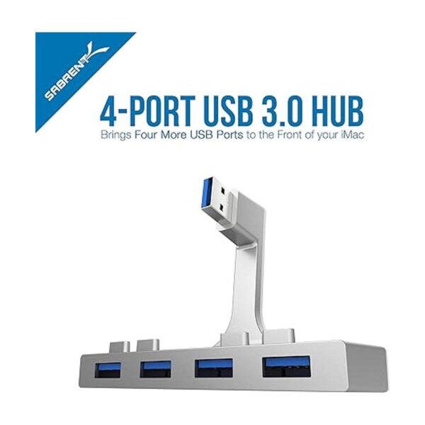 SABRENT Hub USB 3.0 de 4 puertos para iMac Slim UniBody_2